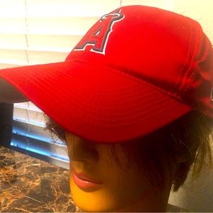 Outdoor Cap MBL  LA Angles Men’s Red Baseball Cap Adjustable